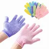 Clephan Exfoliating Bath Glove Scrubber Nylon Duschhandskar Body Spa Massage Dead Skin Cell Remover