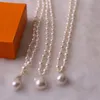 Ожерелья с подвесками в стиле барокко, жемчужное ожерелье, модное простое нерегулярное мужское ожерелье