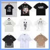 2024 Designer T Shirt Summer T-shirts Designer Mens T-shirts Ink Splash Flow Paint Shirts Luxury Short Sleeve Hip Hop Streetwear Tees Letter Print Tops Haikyuu