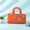 LARANJA VERDE SURPER QUALIDADE Real pele de avestruz REAL GENUÍNO couro animal bolsa vintage NOVO COSMÉTICO Bolsa bolsa tote CAIXA M82766 M46786 M46271M46784 M82211