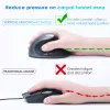 Mice Vertical Wireless Mouse Handheld Mouse Ergonomic Mouse 1xAA Battery Powered 6 Buttons Mice 1600Dpi for Notebook Computer