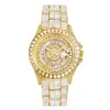 Aangepaste VVS Moissanite Top designer merk Full Baguette Diamond Watch Luxe Dames Hot Sieraden Hip Hop Ice Out Fill Moissani Watch Rapper
