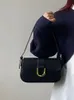 Retro Patent Leder Rote Umhängetasche Für Frauen Luxus Klappe Haspe Umhängetaschen Einfarbig Unterarm Tasche Dame PU Schwarz Handtasche 240229