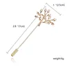 Brooches Fashion Rhinestone Star Crown Flower Pearl Brooch Metal Long Needle Lapel Pin Buckle Women Clothes Accessories Gifts