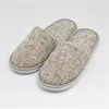 Cotton Linen Non-Slip Hotel engångsgäster Gäster Hospitality Home Consable Hotel Slippers Wholesale 526