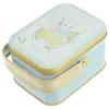 Storage Bottles Candy Jar Portable Tin Box Metal Cookie Containers Biscuit Sweet Festival Sugar Case