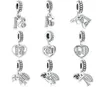 Alphabet chiffres 13 16 18 21 30 40 50 60 70 perle authentique 925 argent adapté à la fabrication de bracelets à breloques originaux Berloque23659214054238