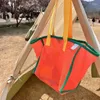 Shopping Bags Portable Mesh Beach Bag Leaking Bath Large Capacity Travel Swimming Storage Toy Basket