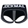 Jockmail Brand Briefsセクシーな男性下着バックレスオープンバック男性パンティーJM310