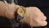 Klassieke nieuwe herenhorloge 36 mm roestvrijstalen saffier waterdichte horloges heren automatische diamanten zilver goud