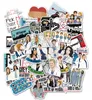 50PCS TV Show Greys stickers Anatomie Grappige PVC Scrapbooking voor Laptop Skateboard Motorfiets Decals3268990