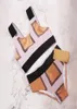 Dziewczyna stroje kąpielowe projektant kostiumów kąpielowych Dzieci Bikini Dziewczyny moda Twopiece Set Letter Striped Plaid Drukowane garnitury 2863525