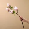 Fiori decorativi Lunga durata Fiore finto Decorazione di nozze che non sbiadisce Meraviglioso bouquet di simulazione di feste