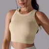 Lu Align Woman Tier Camisoles Women Tanks Outfit 2 Soutien-gorge sexy Soutien-gorge élevé Impact Sous-vêtements de sport Running Quick DryTank Top Fitness Gym Rembourré Bralette Jogger Gry 2 Lem