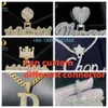 Fashion Custom Hip Hop Ketting Mannen Sier Gold Iced Out D-Vvs1 Lab Moissanite Diamond Number Hanger