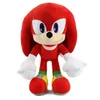 Super Plush Toy The Hedgehog Amy Rose Knuckles Tails Cute Cartoon Soft Stuffed Doll Birthday Gift For Children