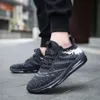 New Men Running Shoes Air Cushion Sport Shoes Comfortable Athletic Trainers Sneakers Outdoor Jogging Walking Shoes Made In ChinaF6 Black white