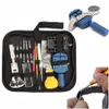 144 pièces ensemble d'outils de montre professionnels pour ouvre-boîtier outils de réparation horloge gereedschapset hand-tools243R