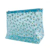 Cosmetic Bags Transparent Bag Daisy PVC Clear Makeup Beauty Women's Small Toilet