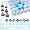 Skyloong GK61 61 Keys Gaming Mechanical Keyboard USB WIRED RGB Backbelysta Gamer Keyboards för Desktop Tablet Laptop SK61 240229