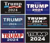 2024 Trump Autostickers 2024 Amerikaanse presidentiële campagne Trump Sticker 14821CM PVC Tags Trump 2024 Bumpersticker Auto Decor CPA32851724105