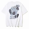 Summer Luxurys Mens and Womens T Shirt Designers Offs Clothing Loose Tees Tops Man Casual Street Graffiti Shirt Sweatshirt Kort ärm Tshirts Offs White