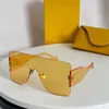 Rahmenlose Luxus-Designer-Sonnenbrille mit übergroßen rechteckigen Gläsern, UV400-beständige Brille, modisch sitzende Schutzbrille für Männer und Frauen, erhältlich in 6 Farben