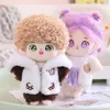 24 cm Kawaii 8 stili Idol Doll con vestiti bambola di cotone compleanno regalo di Natale capelli fai da te collezione di fan di alta qualità 240219