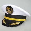 Berets US Navy Cap Marines Hat For Men Cadet Hats Hats Army Army Akcesoria Gorra Captains