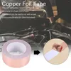 Bowls Copper Foil Tape 50mm X 30M For EMI Shielding Adhesive Electrical Repairs Snail Guitar