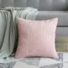 1Pcs Solid Color Corduroy Pillow Case Decorative Sofa Cushion Cover 40x40cm 45x45cm 30x50cm Home Decor 240223