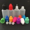 Bottiglie di stoccaggio 150 pezzi 20 ml 30 ml 50 ml Flacone contagocce in plastica PE con tappo a prova di bambino per succo liquido E YZHDC