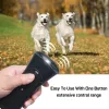 Repellents 3 i 1 hund anti skällande enhet ultraljud hund repeller stopp bark avskräckande husdjur kontroll träning leveranser med LED -ficklampa