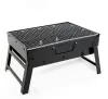 Grills de Barbecue pliables portables, pour Patio, poêle à charbon de bois, en acier inoxydable, Camping en plein air, pique-nique 85da