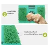 Оборудование для обнюхивания собак, прочные и легко чистящиеся коврики для медленного кормления домашних животных, игрушки-головоломки для больших, маленьких, средних домашних животных