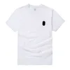 Polo T-shirt Designer Original Qualité Hommes T-shirts Spécial D'été Col Rond Blanc Hommes À Manches Courtes Pur Coton Mince T-shirt