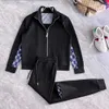 Moletom com capuz masculino feng primavera e outono novo algodão romano casual conjunto de roupas esportivas moda masculina conjunto de duas peças tamanho grande na moda