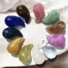 Boucles d'oreilles UJBOX en gros léger clair bleu violet vert résine acrylique grosse larme pour les femmes