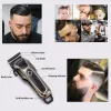 Trimmer Kemei Hair Clipper Hair Electric Trimmer Hine for Menlessless Professional Barber Trimmer USB Fast Charging LCD Beauty Kit