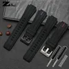 Silicone Rubber Watchband för Timex Watch Strap T2N720 T2N721 TW2T76300 WRISTBAND BRACLET Watertof