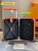 Leather top quality designer suitcase women travel air boxes boarding cabin carry on luggage bags