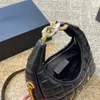 Mini tote çanta hobo moda yumuşak üst tutamak çanta kadınlar tasarımcı lüks el çantası basitlik omuz çantası çizim kova çantası çapraz vücut kontrol vintage tiki stil