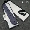 Designer Accessori moda Marchio Cravatte da uomo 100% seta jacquard Cravatta classica intrecciata a mano per uomo Cravatta da matrimonio casual e da lavoro 66