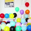 10 -calowy w kształcie lateksowy Festiwal Balon Wedding Birthday Party Dekoration