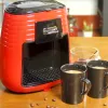 Verktyg elektriska kaffestillverkare Automatisk kaffemaskin te infuser dropp kaffestillverkare mjölk cappuccino kaffekapslar kaféer moka potten