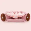 Scratchers Removeable Cat Tunnel Bed Scratching Ball Comfortable Warm 2 Way Tube Collapsible Pet Kitten House For Hiding Hunting Resting