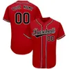 Maillot de Baseball personnalisable, chemise d'équipe imprimée, nom personnel, numéro à rayures, vêtements de sport Hip Hop, t-shirt pour hommes et enfants, 240228