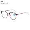 Sonnenbrille Männer Vision Care Metallrahmen Presbyopie Brillen Weitsicht Brillen Anti-UV Blaue Strahlen Lesebrille