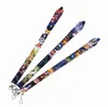 Aanime Lanyards Cool Neck Strap Mobiltelefonnycklar ID -korthållare Lanyard för Keyschain DIY Hanging Rope Lanyardss2170487