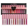 12 Pz Set Rossetto liquido Lip Gloss Specchio per trucco Smalto per labbra Gelatina trasparente acquosa Maquiagem Setoso luccicante Coreano Party Club 240301